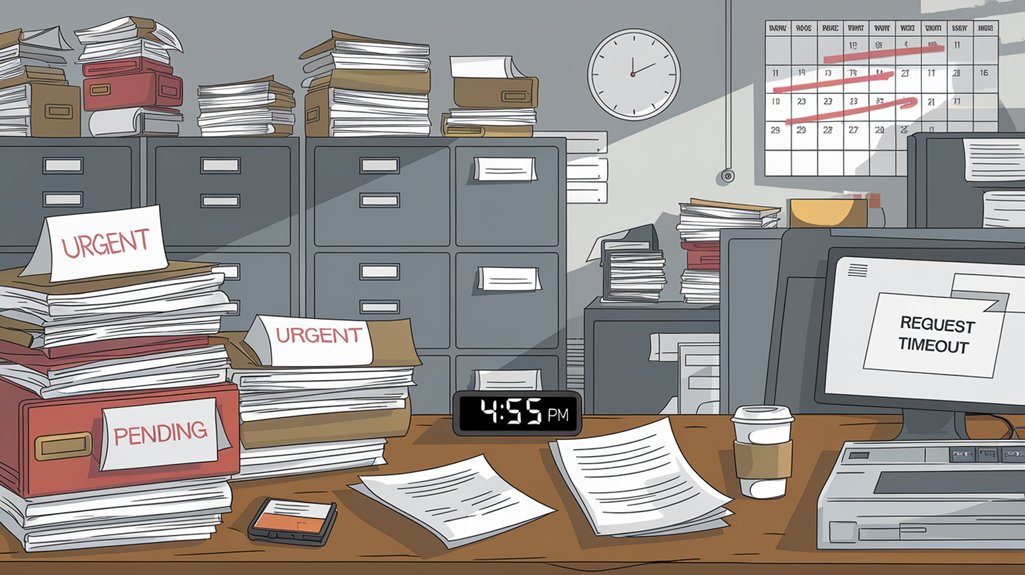 administrative inquiry response delays