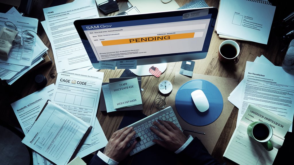 causes of sam registration stalls