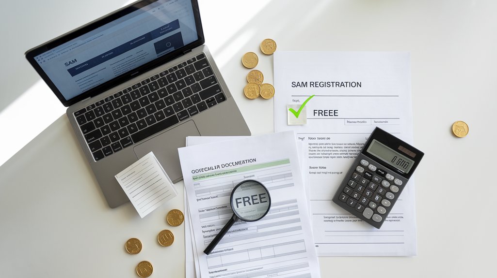 free sam registration services