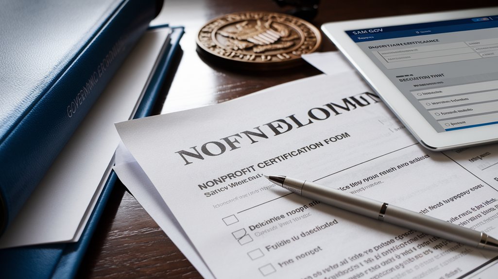 nonprofit sam registration compliance