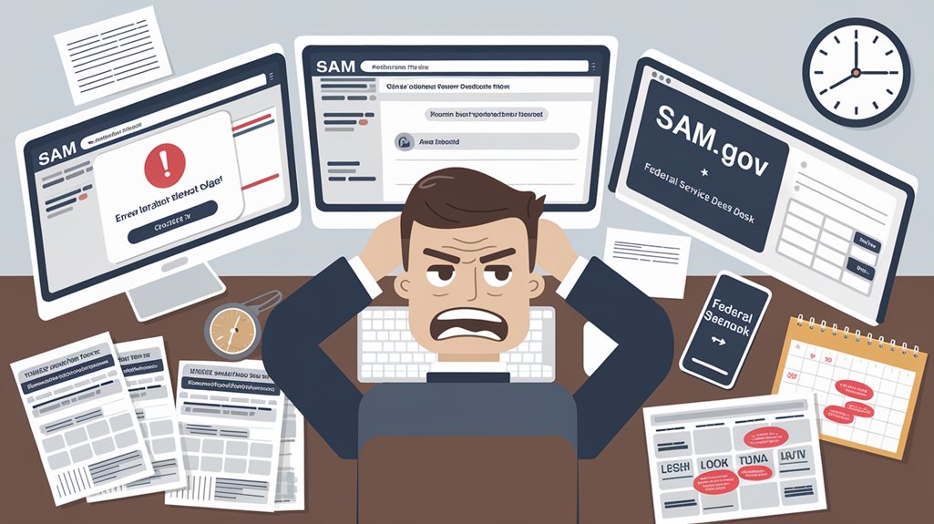 resolving sam registration issues