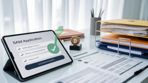 sam application submission error