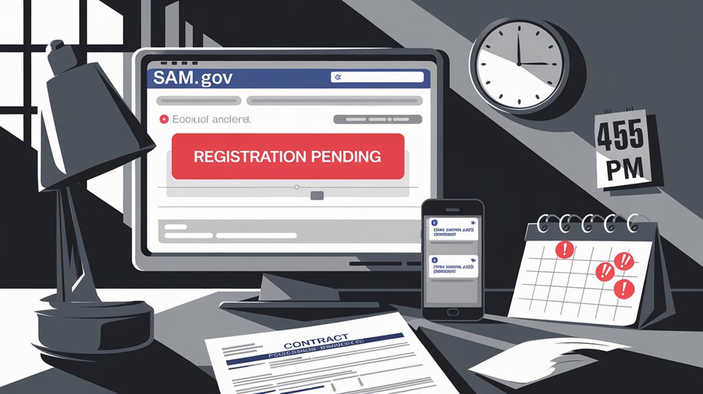 sam gov registration escalation criteria