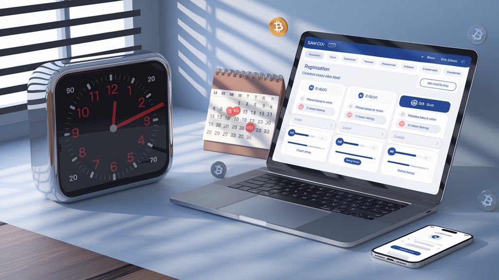 sam profile renewal timing