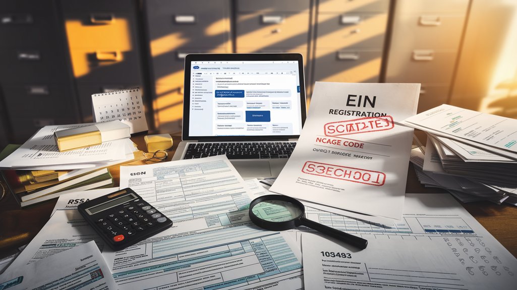 tax identification registration issues